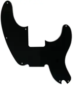 FOR FIT FENDER TELECASTER PRECISION BASS GUITAR PICKGUARD 3 PLY BLACK