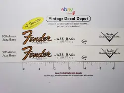 WATERSLIDE DECAL TWO