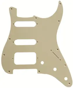 VINTAGE YELLOW FOR FENDER US STRATOCASTER HSS 11 SCREW HOLE GUITAR PICKGUARD