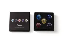 FENDER FINAL FANTASY XIV CRYSTAL SHARDS LIMITED GUITAR PICKS 5 PIECES SET