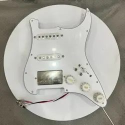 SSH PREWIRED LOADED STRAT PICKGUARD SET ALNICO 5 HUMBUCKER PICKUP FOR FENDER ST