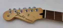 2013 FENDER STANDARD STRATOCASTER LEFTY LEFT HANDED STRAT NECK W/ TUNERS