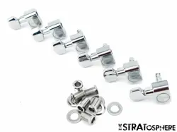 LEFTY FENDER AMERICAN PROFESSIONAL II STRAT TELE, GUITAR TUNERS TUNING PEGS.