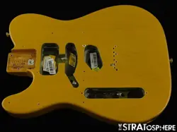 LEFTY FENDER AMERICAN PROFESSIONAL II TELECASTER BODY TELE BUTTERSCOTCH BLONDE