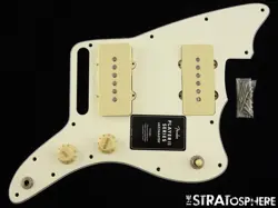 FENDER PLAYER II JAZZMASTER LOADED PICKGUARD GUITAR ALNICO HUMBUCKERS PARCHMENT