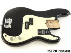 FENDER AMERICAN PROFESSIONAL II PRECISION P BASS, LOADED BODY BLACK
