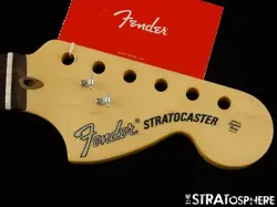 FENDER AMERICAN PERFORMER TIMBER STRATOCASTER NECK, USA STRAT ROSEWOOD.