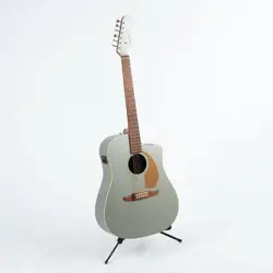 FENDER REDONDO PLAYER ACOUSTIC ELECTRIC GUITAR, WALNUT FINGERBOARD, SLATE SATIN
