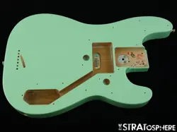 FENDER VINTERA II 70S TELECASTER BASS BODY, TELE BASS ALDER SURF GREEN
