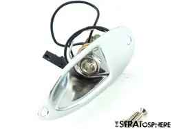 FENDER ULTRA LUXE STRAT HSS FLOYD ROSE OUTPUT JACK   PLATE SCREWS GROUNDING WIRE