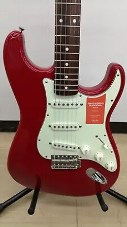 FENDER JAPAN STRATOCASTER USED 2019 BASSWOOD BODY MAPLE NECK W/GIG CASE