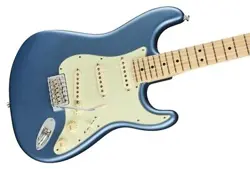 FENDER AMERICAN PERFORMER STRATOCASTER MAPLE SATIN LAKE PLACID BLUE #GGCDR