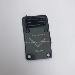 CUSTOM LIMITED IDITION SHOP NECK PLATE FOR FENDER TELECASTER STRATOCASTER GUITAR