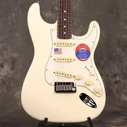 FENDER JEFF BECK STRATOCASTER OLYMPIC WHITE AMERICAN ARTIST SERIES[S/N #GGAHH