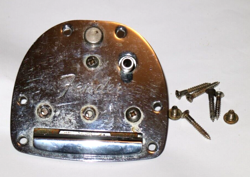 FENDER JAGUAR GUITAR TREMOLO TAILPIECE FOR PARTS PROJECT AS IS