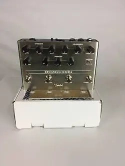 OPEN BOX FENDER DOWNTOWN EXPRESS PREAMP/COMPRESSOR/OVERDRIVE BASS EFFECTS PEDAL