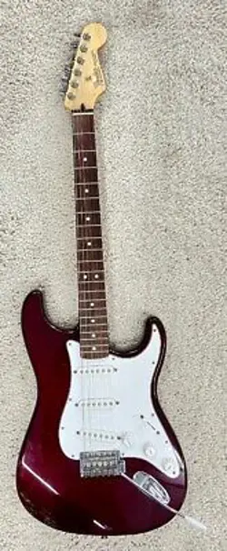FENDER STANDARD STRATOCASTER ELECTRIC GUITAR MIM WITH GIG BAG
