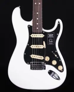 FENDER PLAYER II STRATOCASTER, ROSEWOOD FB, POLAR WHITE