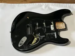 2011 AMERICAN FENDER USA ERIC CLAPTON SIGNATURE ARTIST BLACK GUITAR BODY