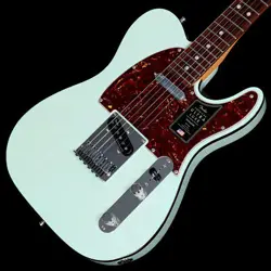 FENDER USA AMERICAN ULTRA LUXE TELECASTER TRANSPARENT SURF GREEN S/N: US23095631