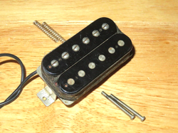 FENDER 1985 MIJ BLACK CONTEMPORARY HUMBUCKER BRIDGE PICKUP JAPAN