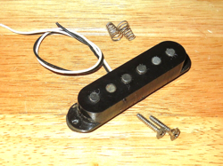 FENDER 1985 MIJ BLACK CONTEMPORARY STRATOCASTER NECK PICKUP JAPAN