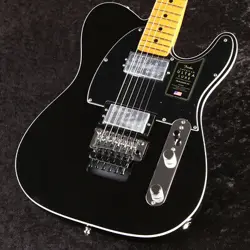 FENDER  AMERICAN ULTRA LUXE TELECASTER FLOYD ROSE HH MYSTIC BLACK S/N US23064198