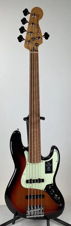 FENDER PLAYER PLUS ACTIVE JAZZ BASS V  5-STRING ELECTRIC BASS W/ BAG - NO OUTPUT