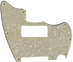 IVORY WHITE FOR FENDER WARMOTH MJT TELEMASTER JAZZCASTER P90 GUITAR PICKGUARD