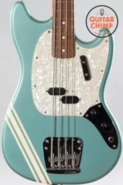 2014 FENDER COMPETITION MUSTANG BASS '69 VINTAGE REISSUE MB-SD CO OCEAN TURQUOIS