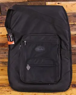 FENDER DELUXE PADDED GIG BAG BLACK SOFT CASE