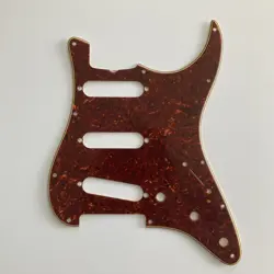 AGED CELLULOID TORTOISE PICKGUARD FOR FENDER STRATOCASTER STRAT RELIC USA MADE