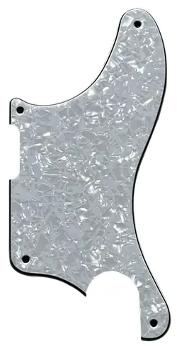 FOR FIT FENDER TELE CABALLO TONO LIGERO STYLE GUITAR PICKGUARD 4 PLY WHITE PEARL
