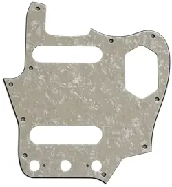 IVORY WHITE FOR FENDER CLASSIC PLAYER JAGUAR GUITAR PICKGUARD SCRATCH PLATE