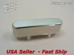 CLEARANCE NICKEL SILVER NECK PICKUP COVER FOR FENDER TELECASTER SQUIER TELE