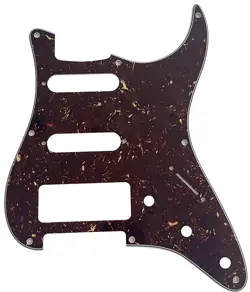 CUSTOM FOR FENDER STRATOCASTER 8 SCREW S-S-P90 STYLE GUITAR PICKGUARD,BROWN