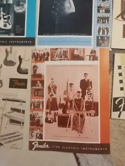 FENDER GUITAR CATALOG  COLOR