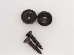 TRUE CUSTOM SHOP® BLACK ROUND VINTAGE 50'S STRING RETAINER FOR FENDER STRAT TELE