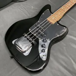SQUIER BY FENDER VINTAGE MODIFIED JAGUAR BASS BLK PJ SHORT SCALE