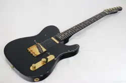 FENDER JAPAN TELECASTER TLG80-60 BLACK & GOLD ELECTRIC GUITAR MADE IN JAPAN