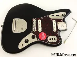 FENDER SQUIER CLASSIC VIBE 70S JAGUAR LOADED BODY, GUITAR PARTS BLACK