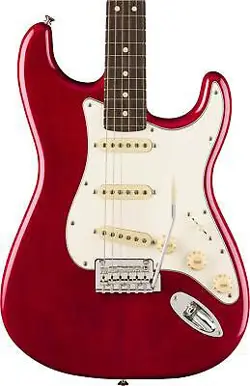 FENDER PLAYER II STRATOCASTER ELECTRIC GUITAR - TRANSPARENT CHERRY BURST WITH