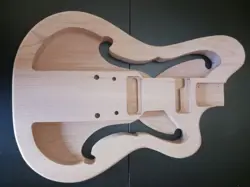 ALDER GUITAR  BODY USA AMPEG EASTWOOD AEB DEERHOOF STYE FITS FENDER STRAT NECK