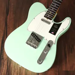 FENDER / AMERICAN VINTAGE II 1963 TELECASTER ROSEWOOD SURF GREEN S/N V2441632