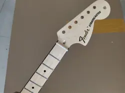 BIG HEADSTOCK STRAT GUITAR NECK 22 FRET MAPLE FRETBOARD FOR DIY FENDER REPLACE