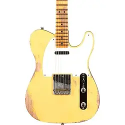 FENDER CUSTOM SHOP 1952 TELECASTER HEAVY RELIC LE GUITAR NOCASTER BLONDE