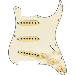 FENDER PURE VINTAGE '59 PRE-WIRED STRAT PICKGUARD AGED WHITE LN