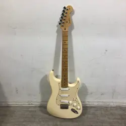 2005 FENDER AMERICAN PROFESSIONAL STRATOCASTER OLYMPIC WHITE ELECTRIC GUITAR