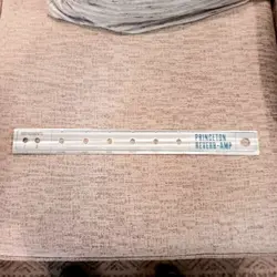 VINTAGE FENDER PRINCETON REVERB SILVERFACE AMPLIFIER PANEL, ORIGINAL NOT  REPRO