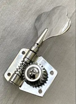 2009 FENDER SQUIER JAZZ BASS GUITAR ORIGINAL TUNER TUNING PEG